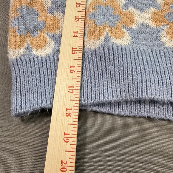 Industry Republic Clothing Knit Button-Up Floral Cardigan Collared‎ Sz S/P - Picture 5 of 9